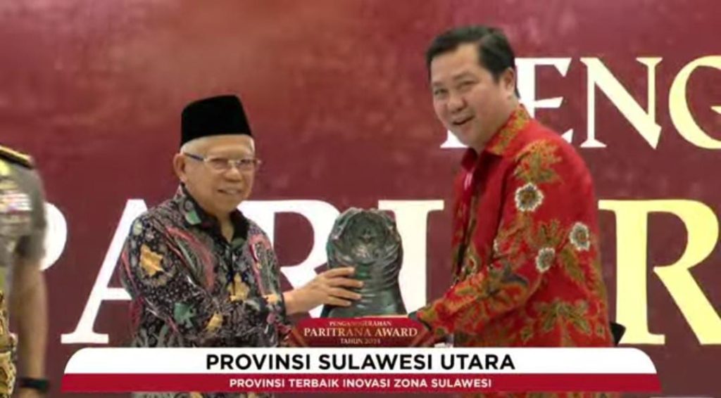 Sulut Terpilih Sebagai Provinsi Terbaik di Sulawesi, Meraih 3 Penghargaan Paritrana Award 2024. Selamat, Desa Tincep Terbaik se-Indonesia