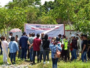 Surat Somasi Tidak Ditanggapi, Keluarga Besar Soleman Sambul Duduki Lahan Perumahan The City