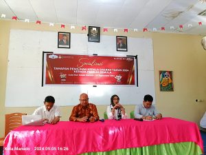KPU Sulut Menggelar Kegiatan Sosialisasi Tahapan Pilkada 2024 di MAN Model 1 Manado