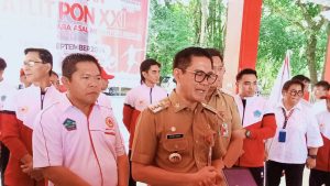 Bupati Joune Ganda Lepas 22 atlet PON Aceh-Sumut
