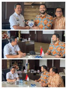 Wagub Sulut Steven Kandouw Temui Mario Lauw, Chief NBSO Belanda, Bahas Kerjasama Promosi Perdagangan dan Investasi