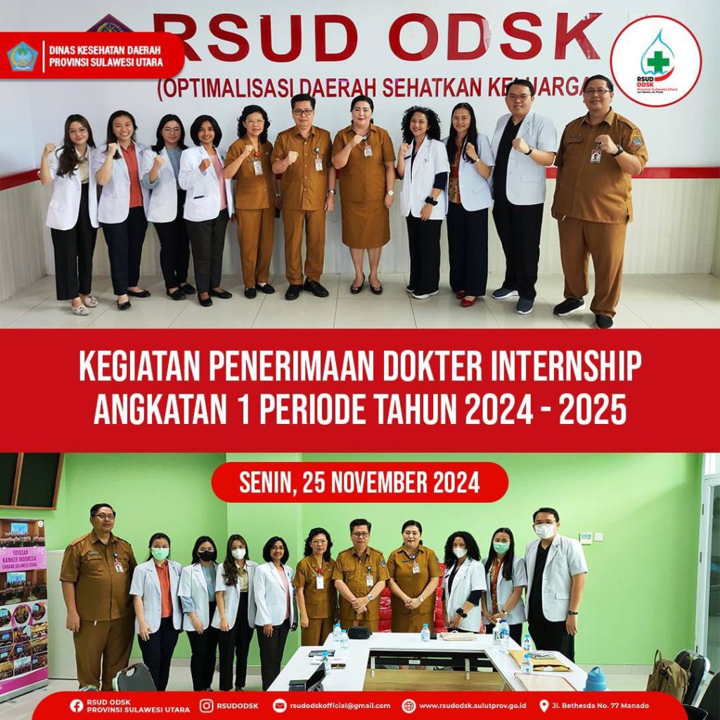 RSUD ODSK Sambut Dokter Internship Angkatan I Periode 2024-2025