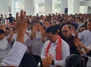 Pnt Steven Kandouw Didoakan Ribuan Pendeta dan Pelsus