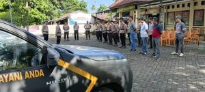 Disiplin Diperketat, Polsek Malalayang Teguhkan Profesionalisme Sambut Kunjungan Kapolresta