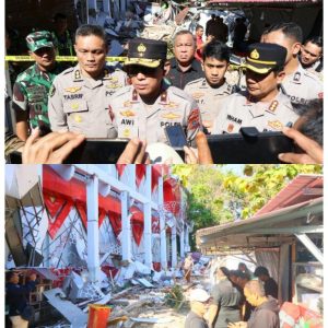 Wakapolda Sulut Turun Tangan, Respons Cepat Gempa Manado Tunjukkan Kendali Situasi Tetap Terjaga