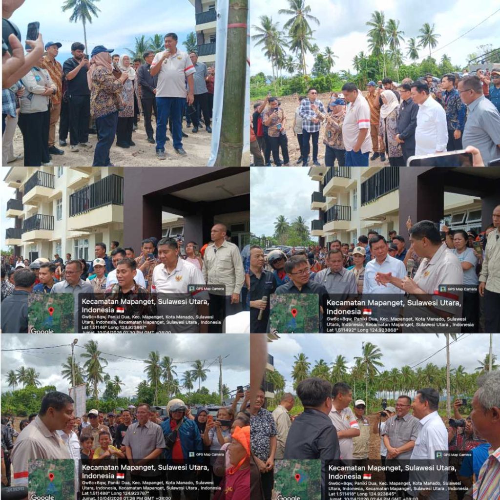 Komitmen Hunian Layak Menguat, Pemerintah Pusat dan Kota Manado Sinkronkan Pembangunan Rusunawa Paniki Dua