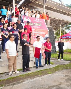 Semangat Hardiknas 2026, Pemkot Manado Perkuat Kebersamaan Guru Lewat Jalan Sehat