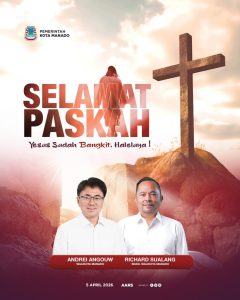 Terang Paskah Menguatkan Langkah, Pemkot Manado Teguhkan Semangat Persatuan