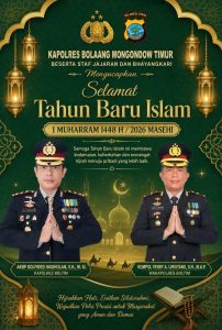 Semangat Hijrah Jadi Momentum Polres Boltim Perkuat Pelayanan dan Harmoni Masyarakat
