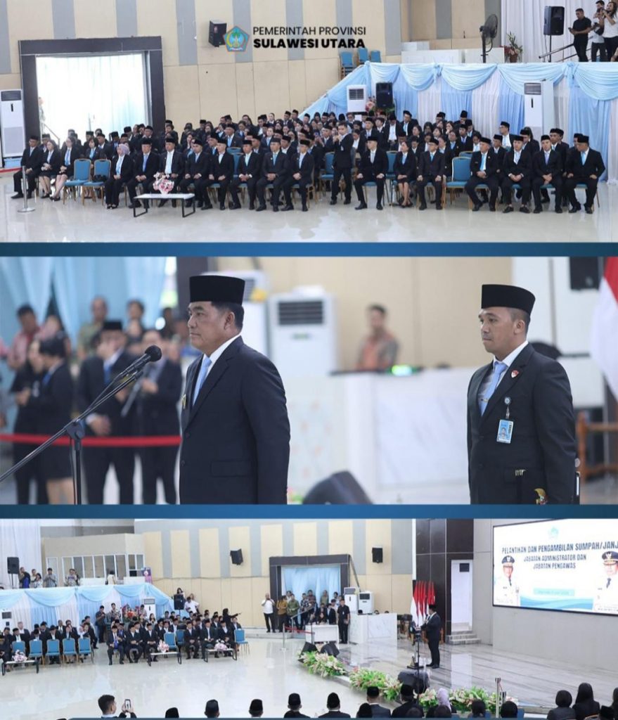 Gubernur Yulius Selvanus Lantik Ratusan Pejabat, Tekankan Ketelitian sebagai Fondasi Kualitas Kebijakan