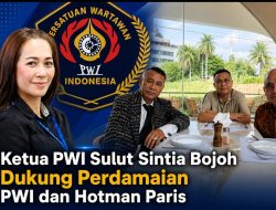 Ketua PWI Sulut Sintia Bojoh Dorong Jalan Damai, Tegaskan Persatuan dan Profesionalisme Wartawan