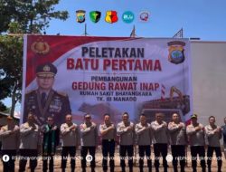 Gedung Rawat Inap Baru RS Bhayangkara Manado Mulai Dibangun, Pelayanan Kesehatan Dipersiapkan Lebih Optimal