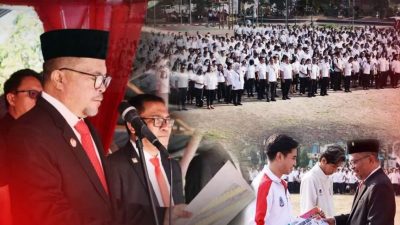 Richard Sualang Pimpin Upacara Sumpah Pemuda ke-98, Pemkot Manado Apresiasi Atlet Berprestasi