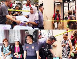 Richard Sualang Turun Langsung ke Lokasi Kebakaran, Pemkot Manado Salurkan Bantuan bagi Warga Terdampak
