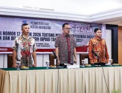 Richard Sualang Tekankan Ketelitian Penyusunan APBD 2027, Pemkot Manado Perkuat Tata Kelola Anggaran