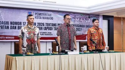 Richard Sualang Tekankan Ketelitian Penyusunan APBD 2027, Pemkot Manado Perkuat Tata Kelola Anggaran