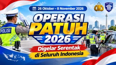 Operasi Patuh 2026 Dimulai 26 Oktober, Korlantas Polri Utamakan Keselamatan Pengendara